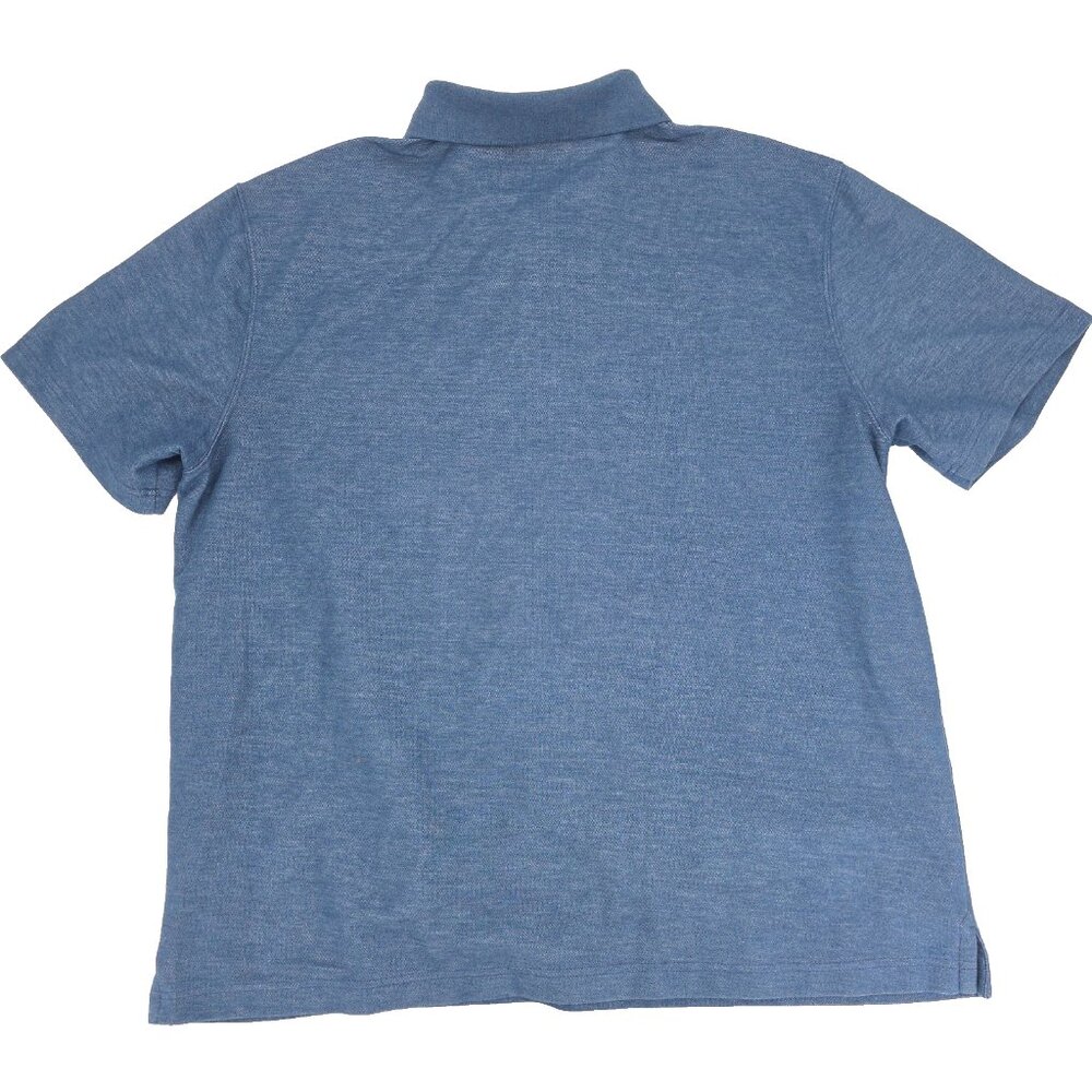Carhartt Polo Shirt Mens XL Blue Loose Fit Pocket Casual Preppy K570 Workwear - Picture 6 of 8